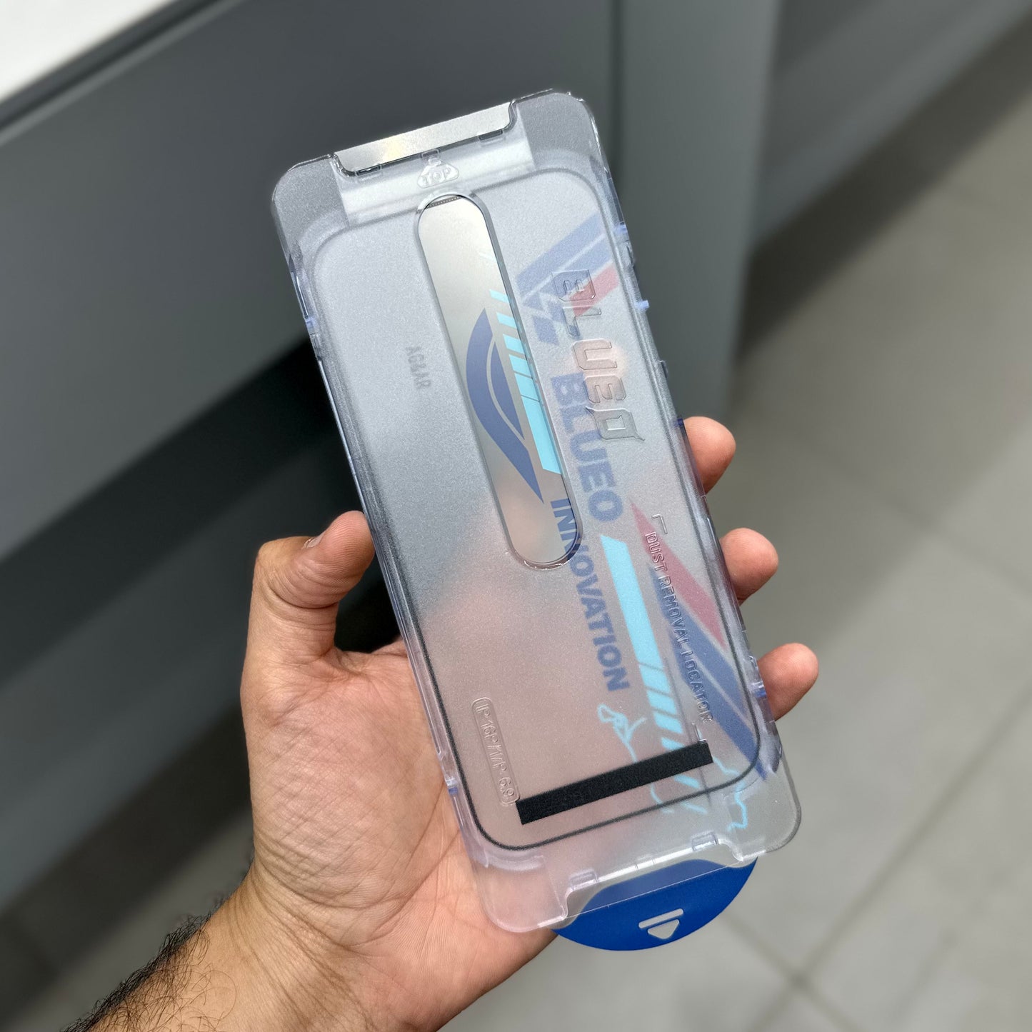 BLUEO AR AND AG MATT GLASS WITH APPLICATOR ( No. 3234 )