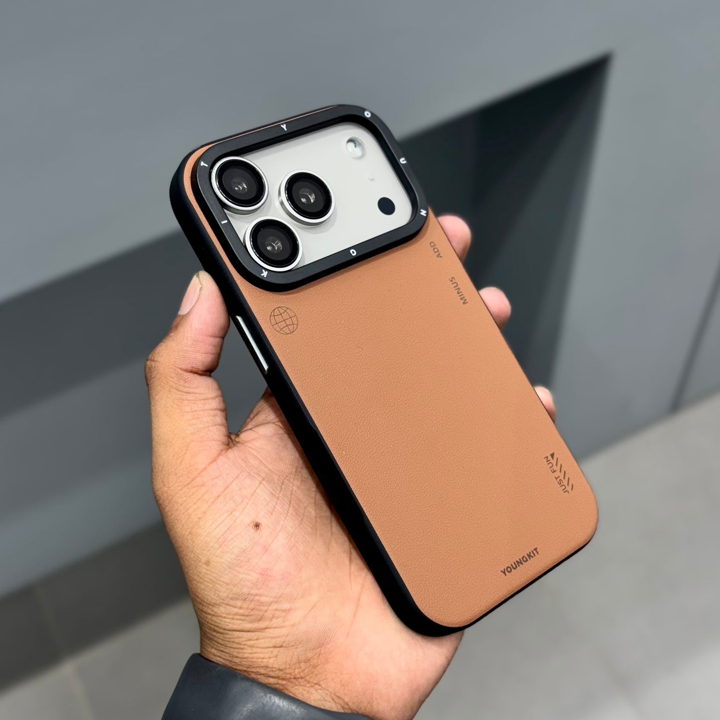 Youngkit Leather Series Case-Brown ( No. 2078 ) 17 Series