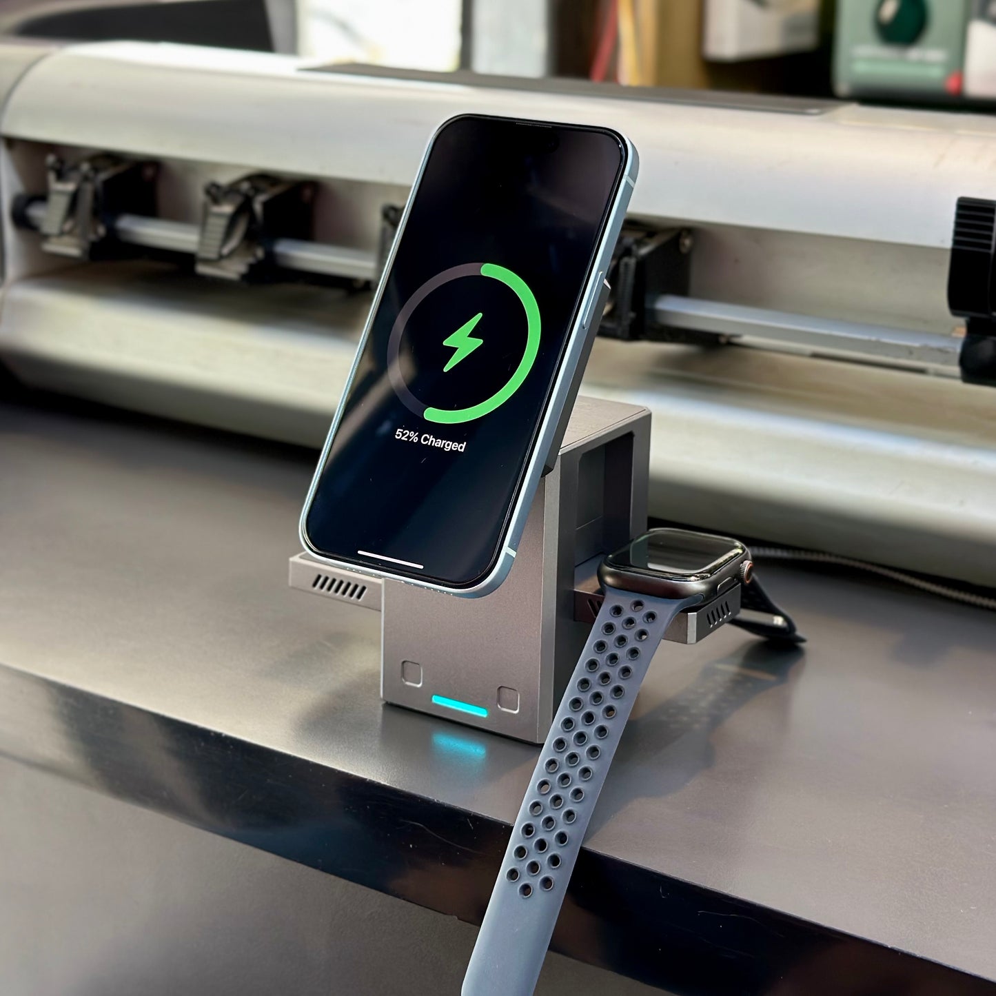 3 IN 1 Rotation Wireless Charger ( No. 1353 )