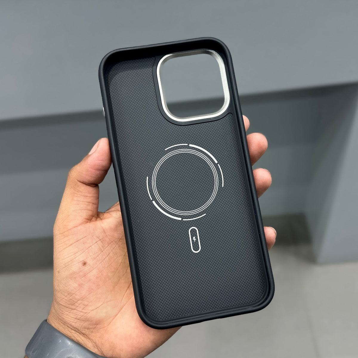 BLUEO REAL CARBON CASE - BLACK ( No. 3557 )