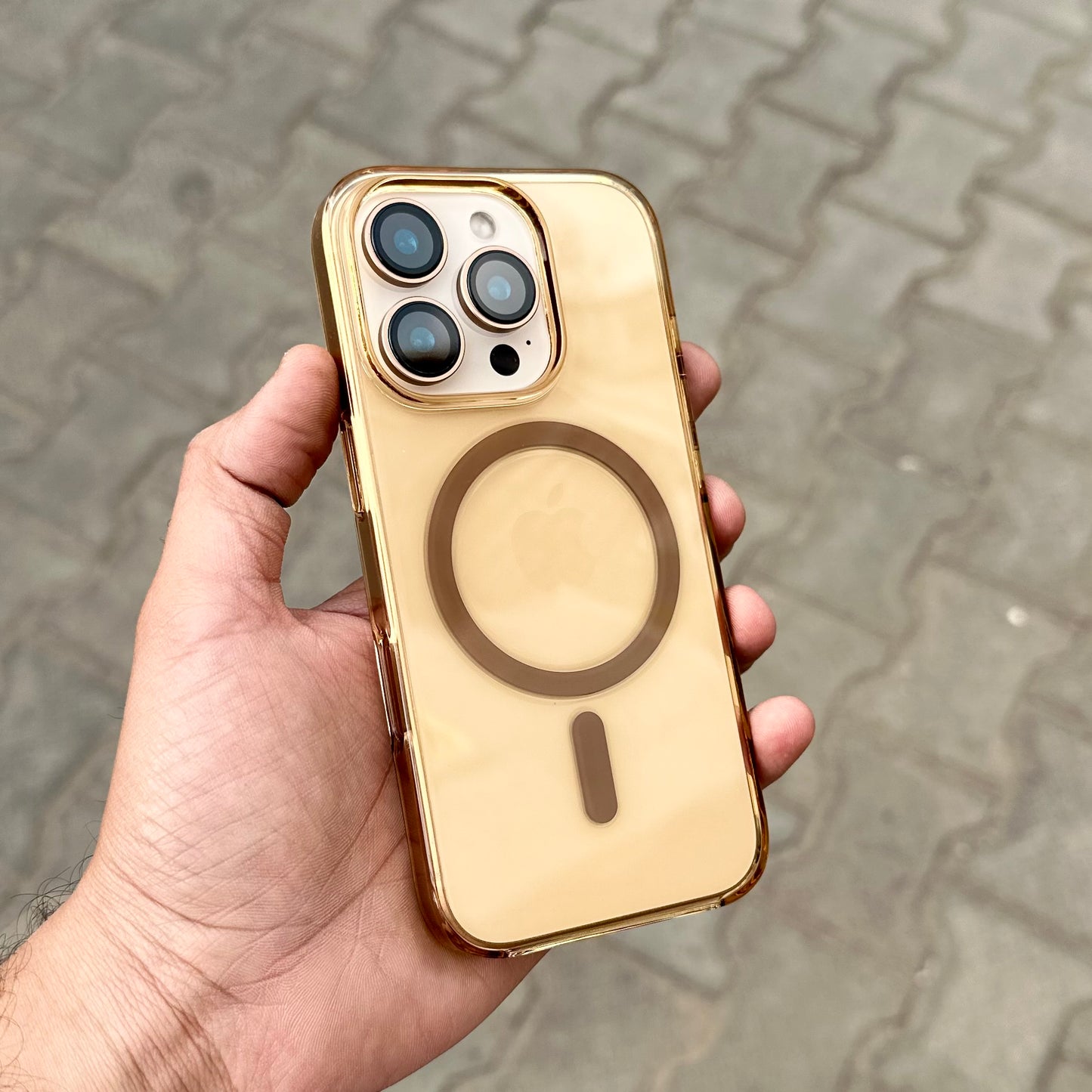 IC Magsafe TPU Case-Desert Brown ( No. 1430 )