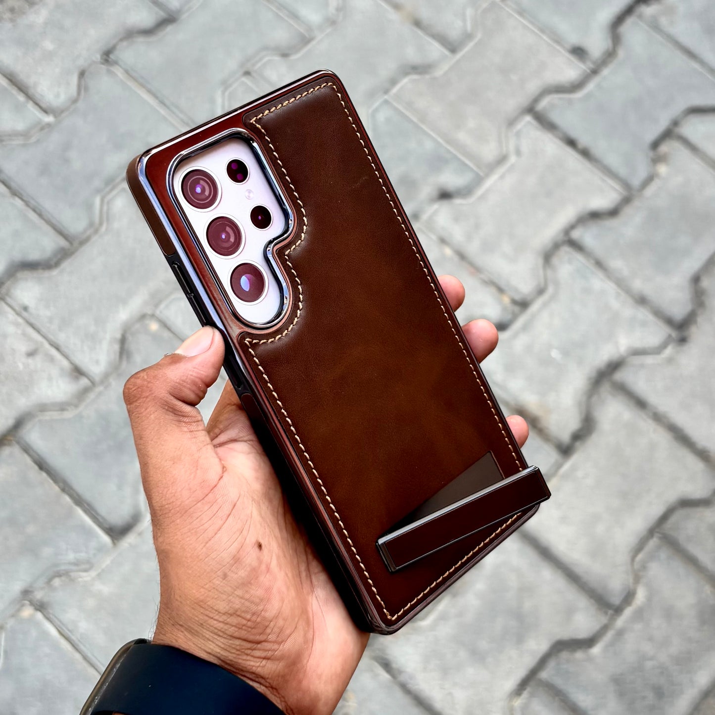 Icon Luxury With Stand Case-Samsung ( No. 1881)