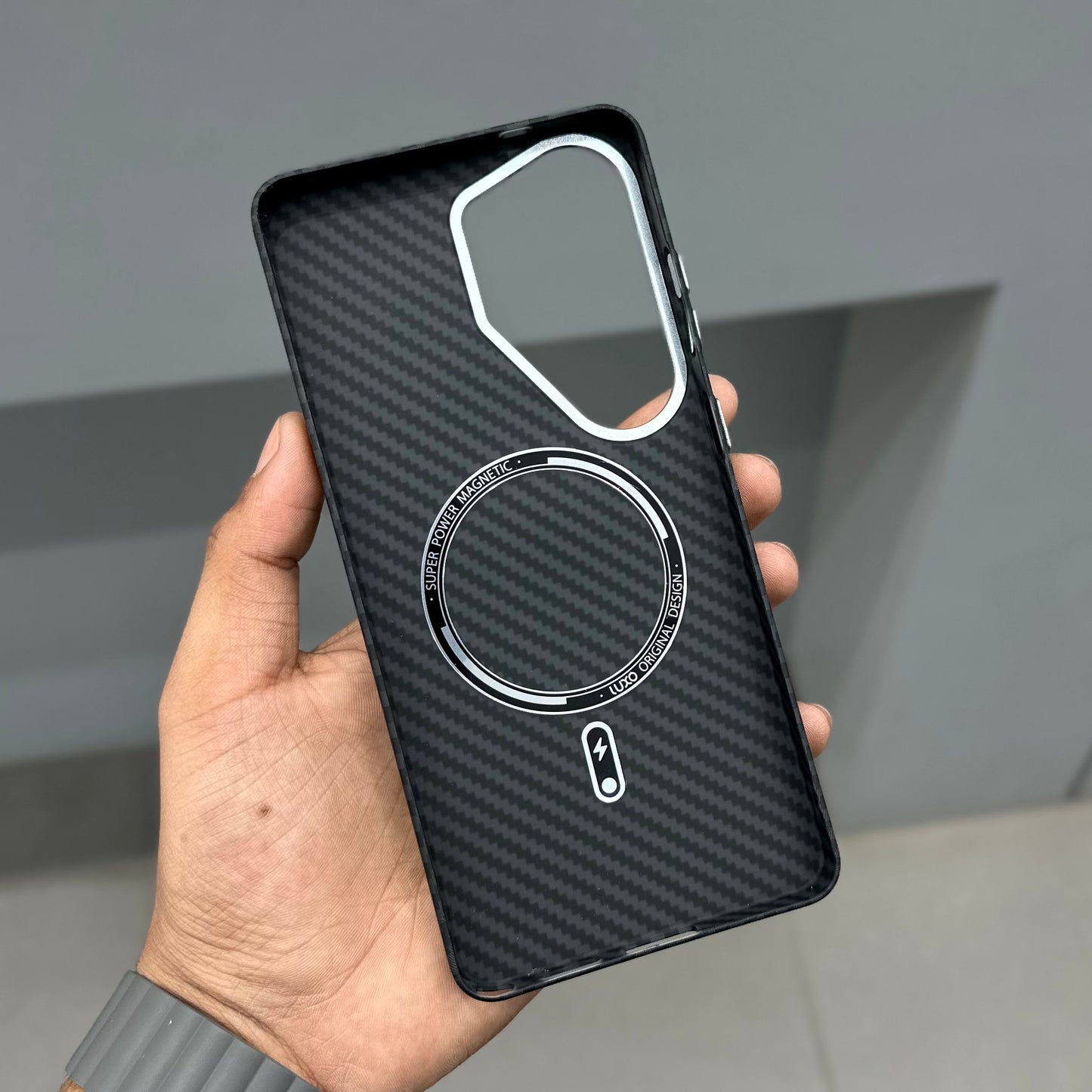 LUXO CARBON CASE SAMSUNG - BLACK ( No. 3155 )