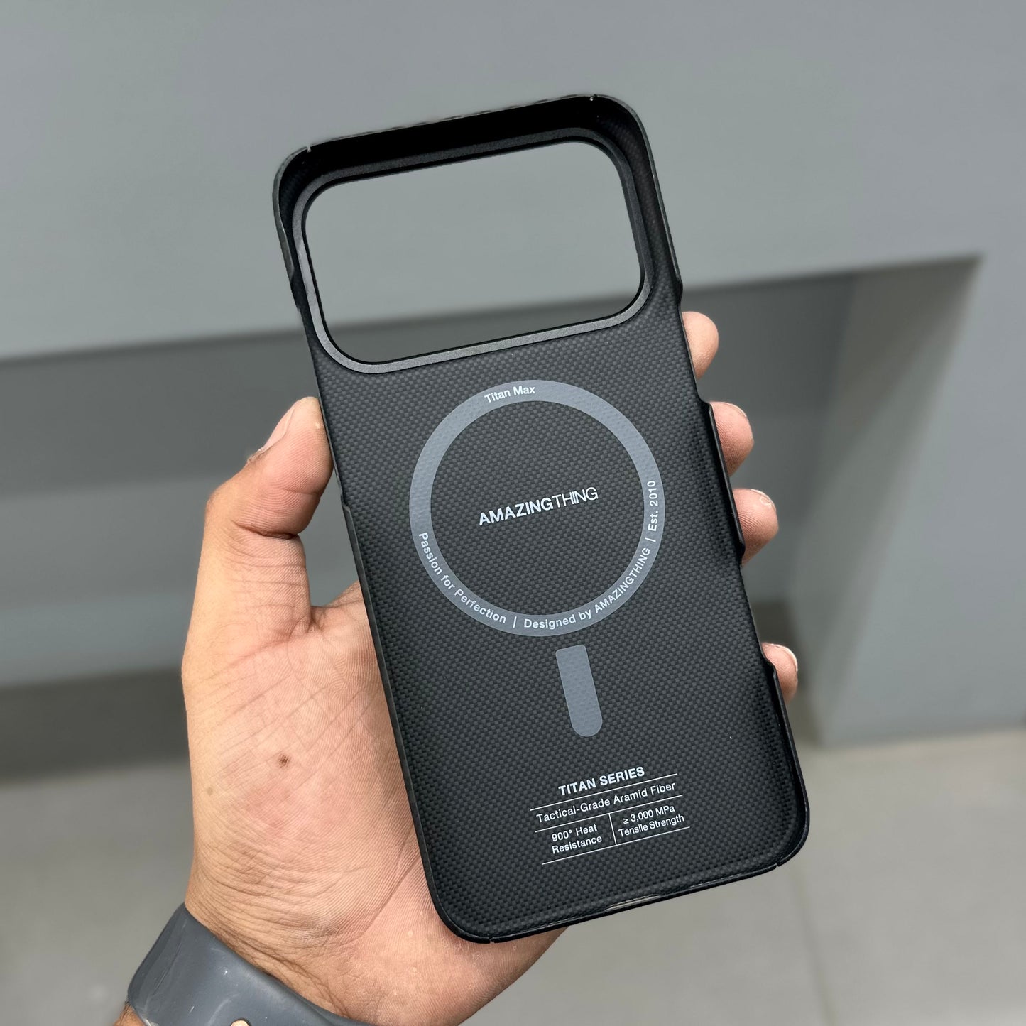 AT REAL CARBON CASE - BLACK ( No. 3574 )