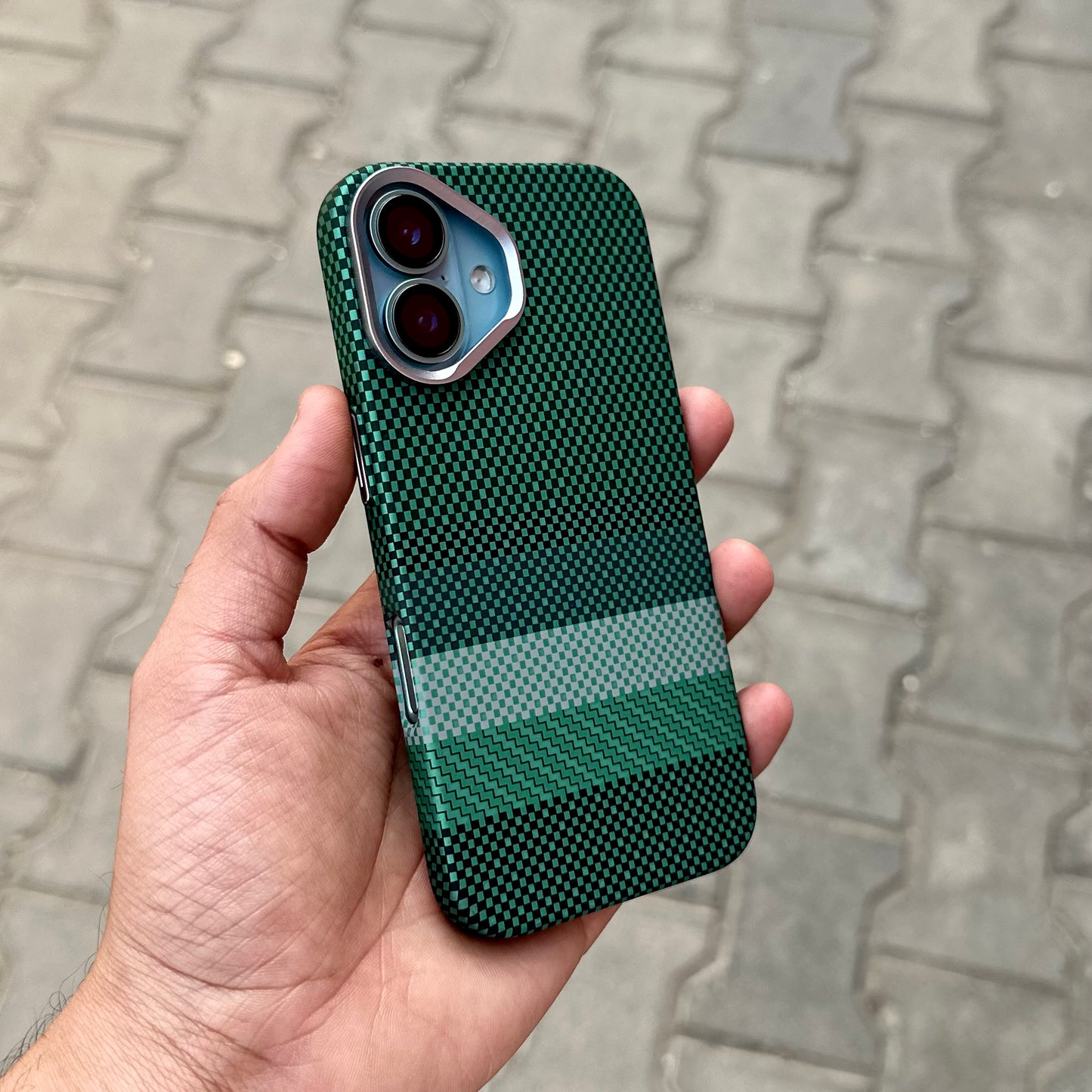 Luxo Green Check Case ( No. 1662 )