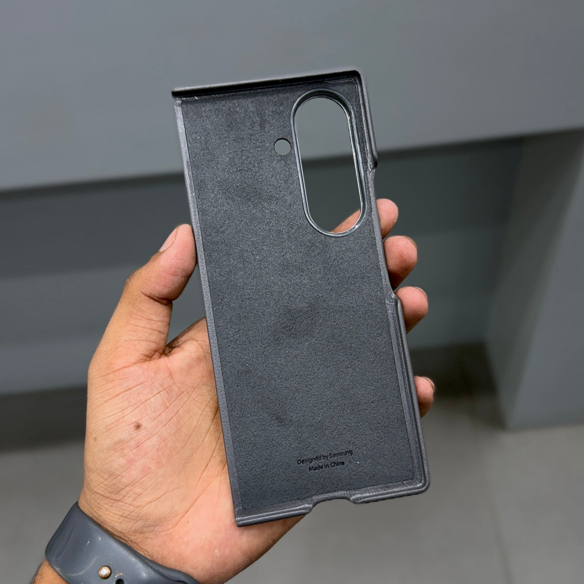 DREAMS VEGAN LEATHER CASE - GREY ( No. 3858 )