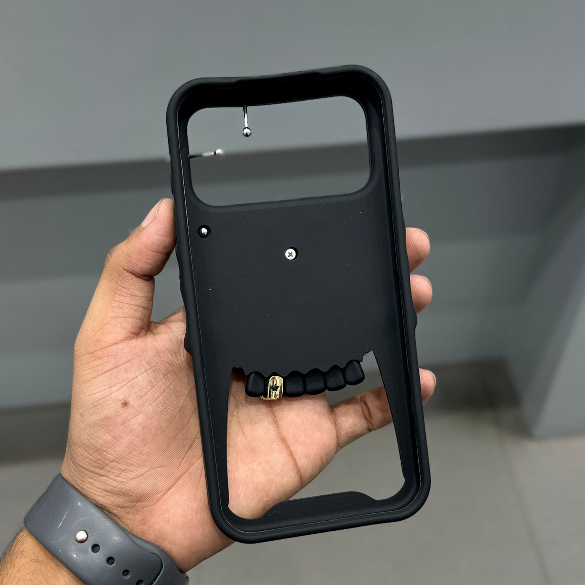 PLAYFORX SKULL CASE - BLACK ( No. 4251 )