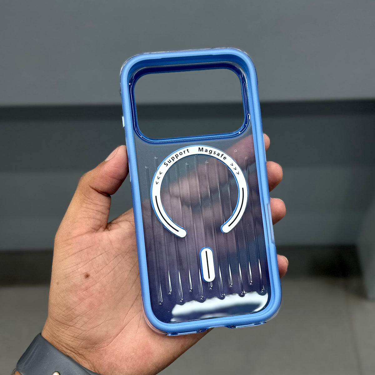 CMAQ AUREN MAGSAFE CASE - SKY BLUE ( No. 4090 )