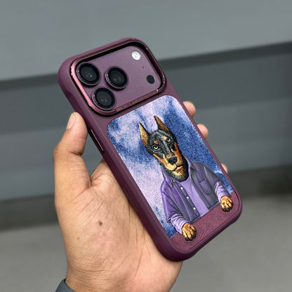 NIMMY DOG CASE - BURGUNDY ( No. 4020 )