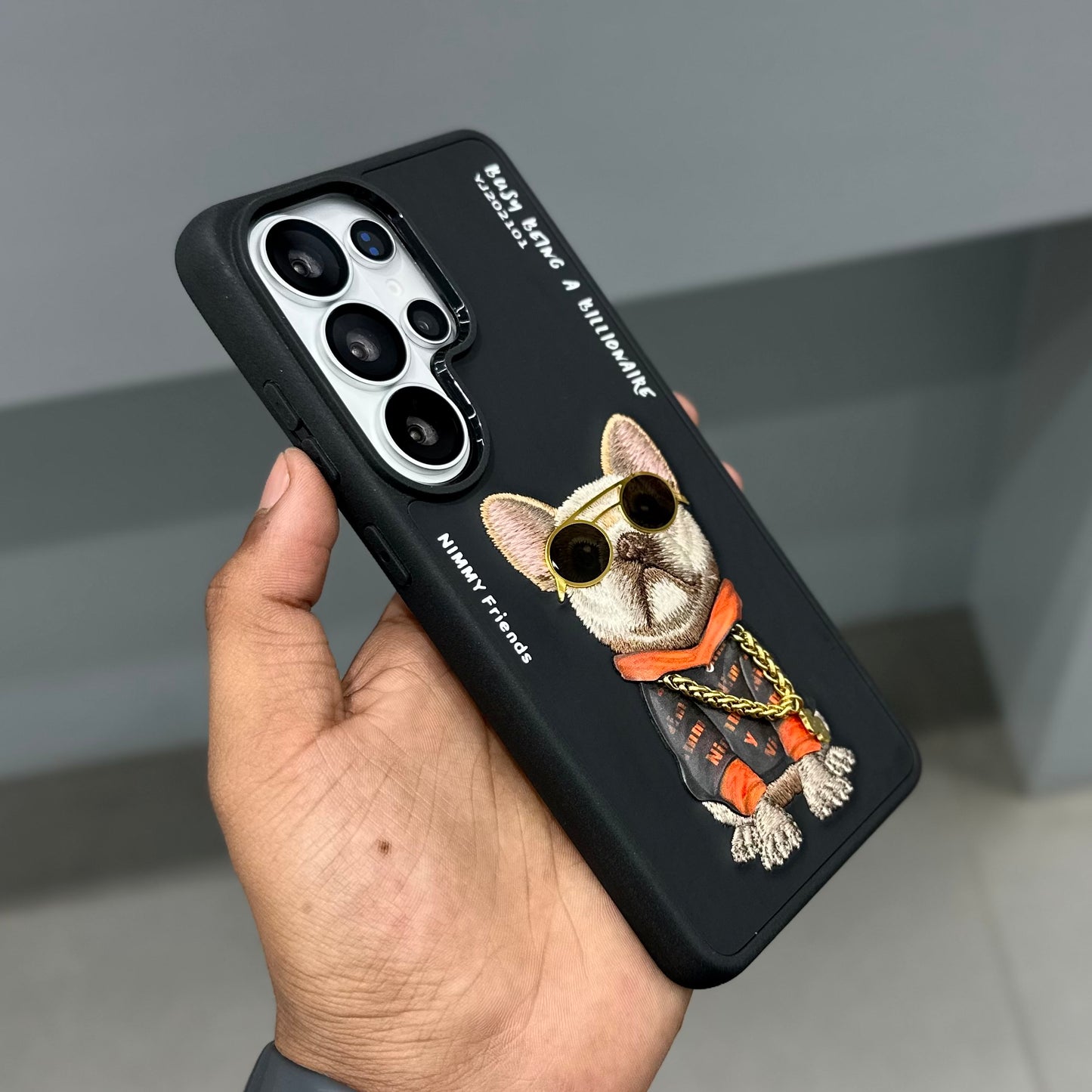 NIMMY DOG SAMSUNG CASE-BLACK ( No. 3239 )