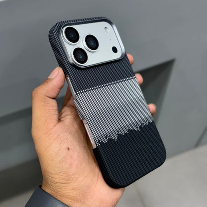 Knit Black wave with magsafe case ( No. 2192)