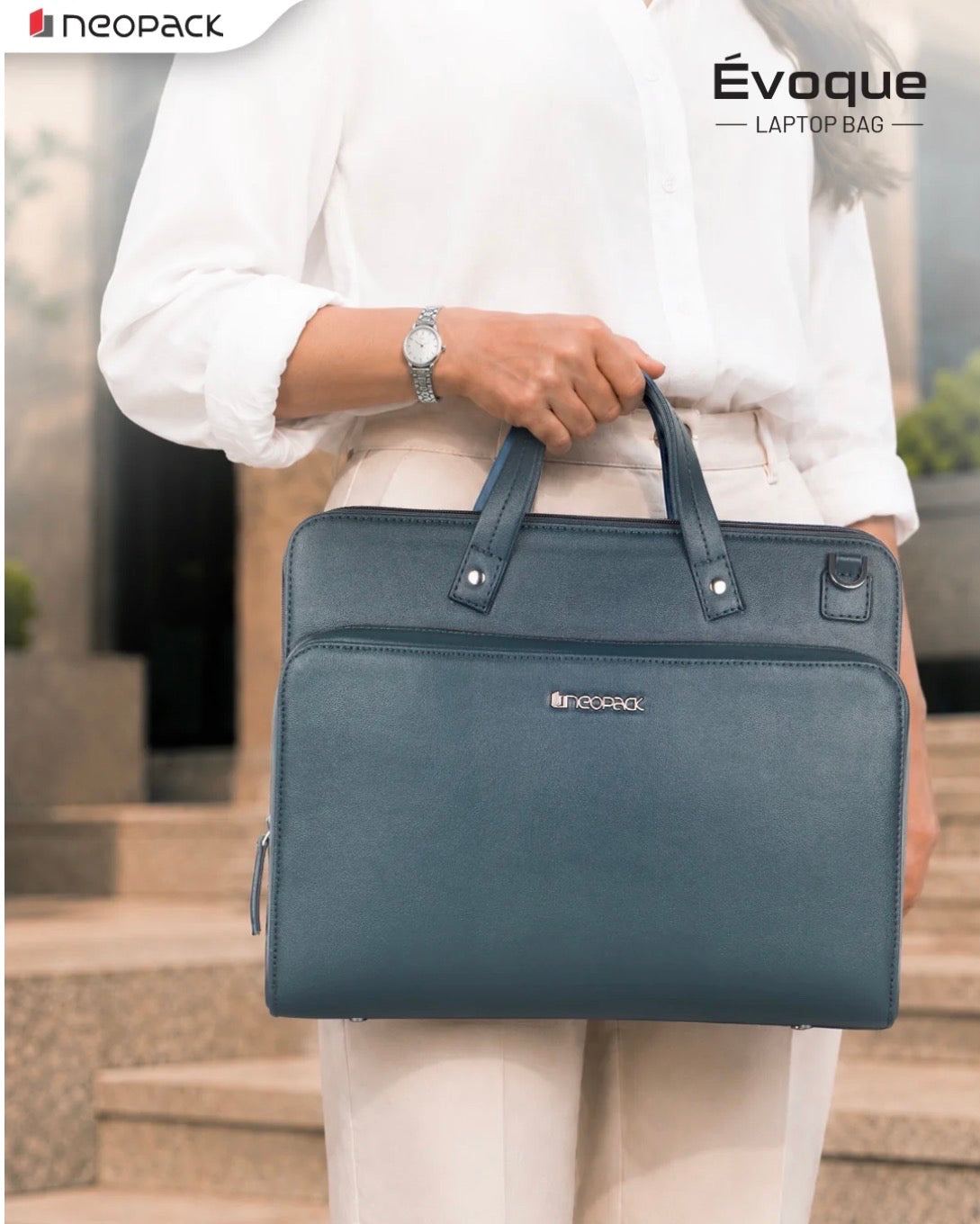 NEOPACK EVOQUE BAG 14 INCH - DARK TEAL ( No. 3955 )