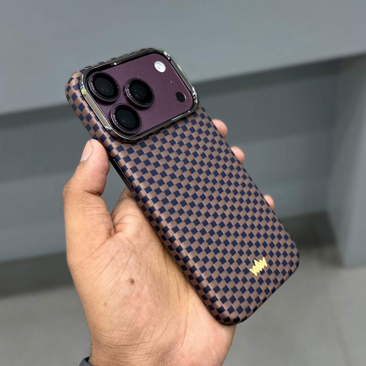 JIN JIANG REAL CARBON CASE - BROWN ( No. 3868 )