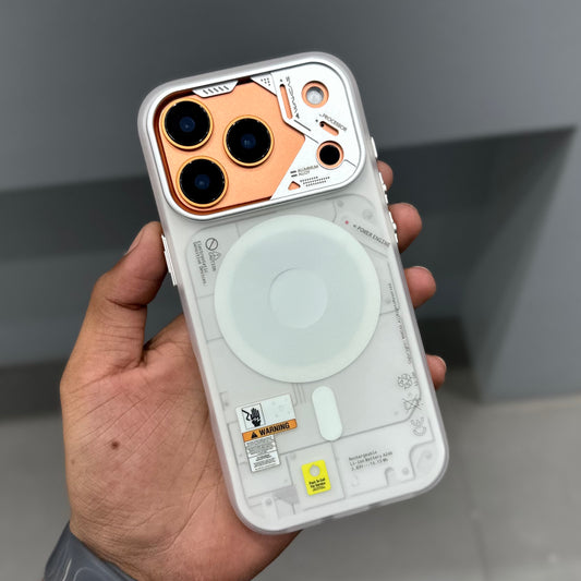 WAKCAS CYBERCORE CASE -WHITE ( No. 3452 )