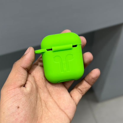 AIRPODS SILICON CASE - PIRATE GREEN ( No. 2676 )