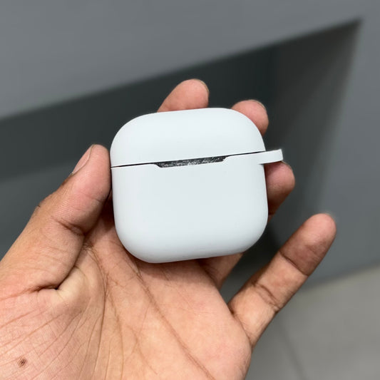 AIRPODS SILICON CASE - GREY ( No. 2675 )