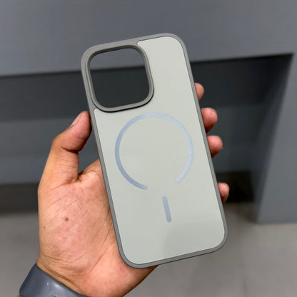 HAMURU SKIN FEELCASE MAGSAFE - GREY ( No. 2378 )