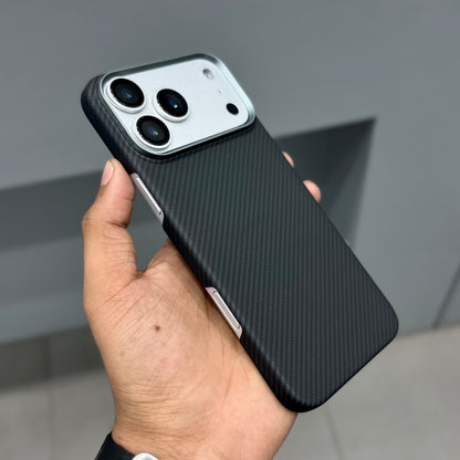 BENKS ARMOR REAL CARBON CASE MAGSAFE -BLACK ( No. 2830 )