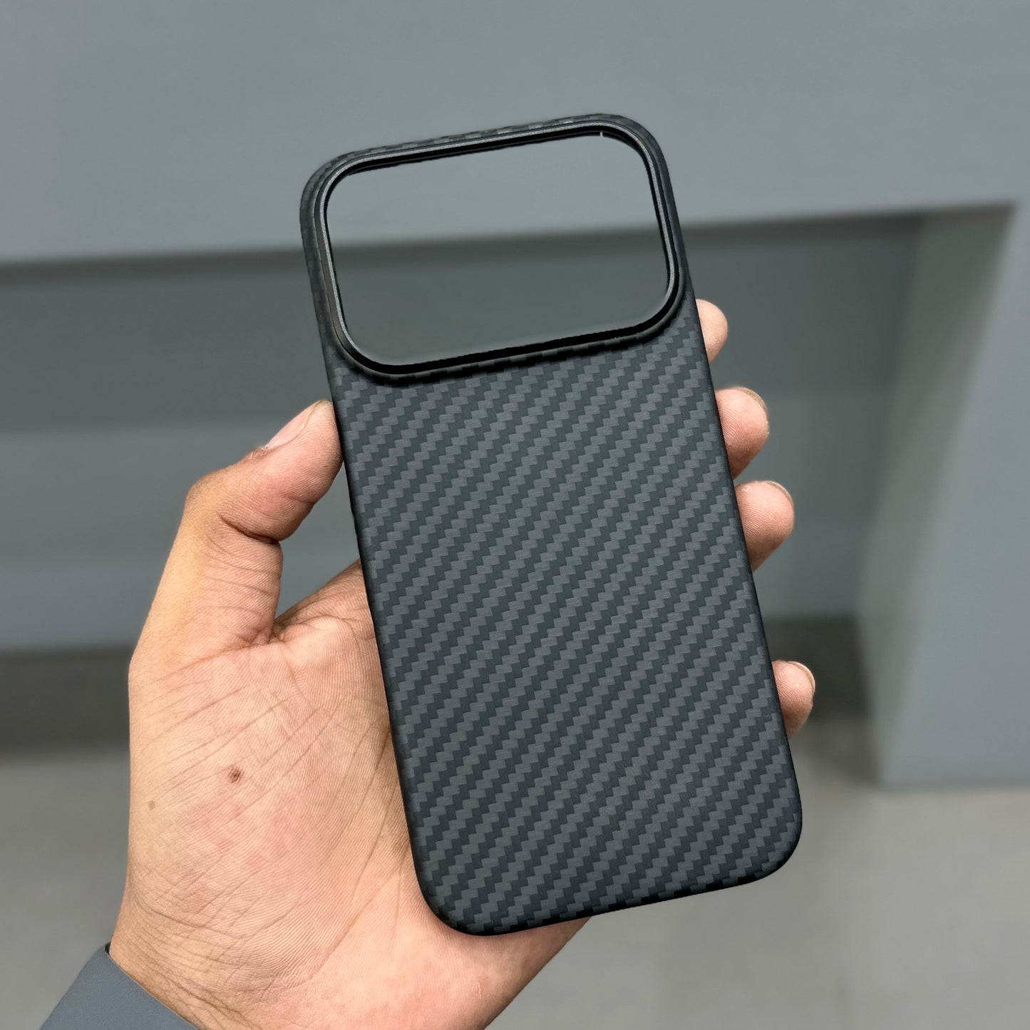 AT REAL CARBON CASE MAGSAFE - BLACK ( No. 2515 )