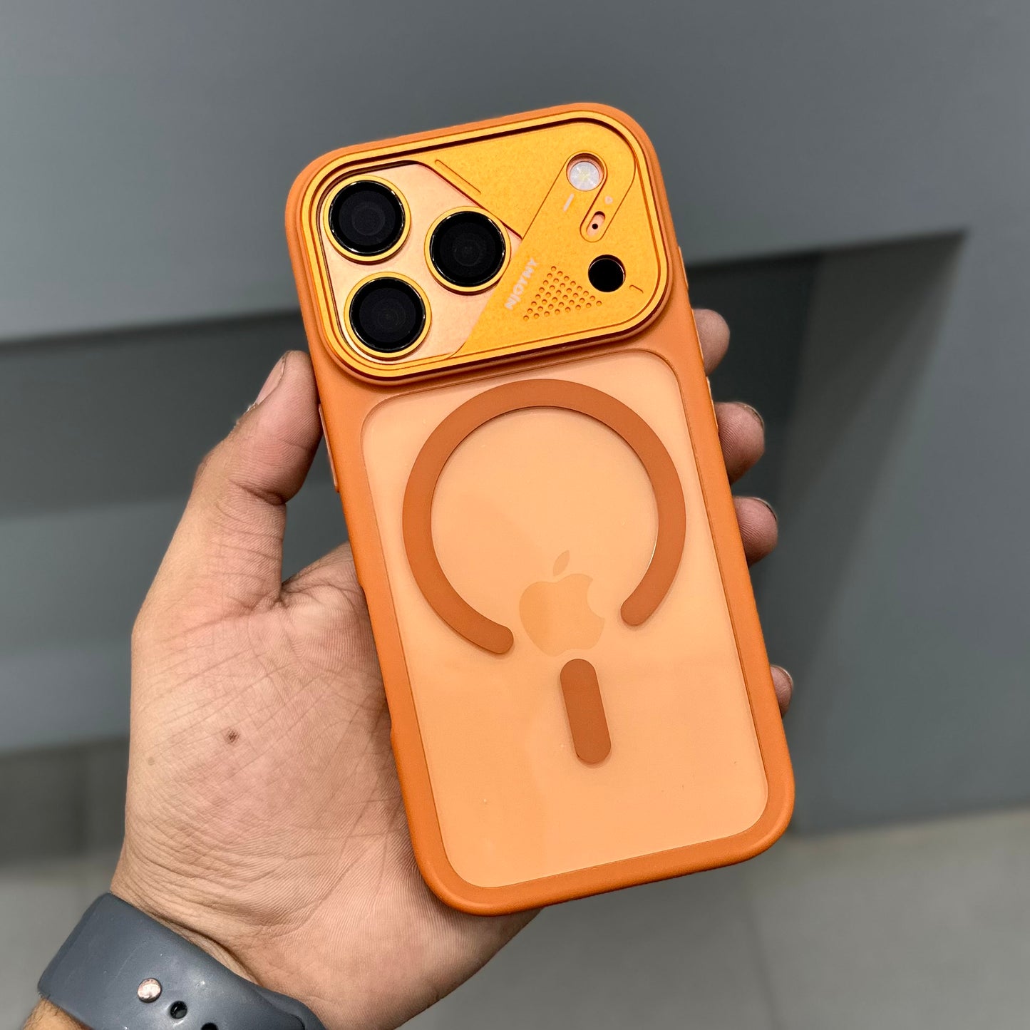 NY ARMOR X MAGSAFE CASE - ORANGE ( No. 3048 )
