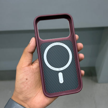NY ZERO SENSE A CLASS CASE - WINE RED ( No. 3871 )