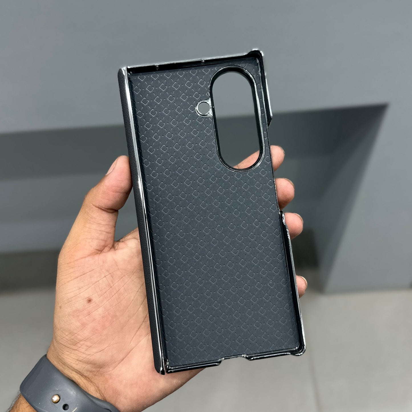 DYNAMYK VEGAN LEATHER CASE - BLACK ( No. 3844 )