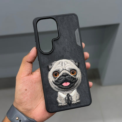 NIMMY DOG SAMSUNG CASE-BLACK PUG ( No. 3238 )