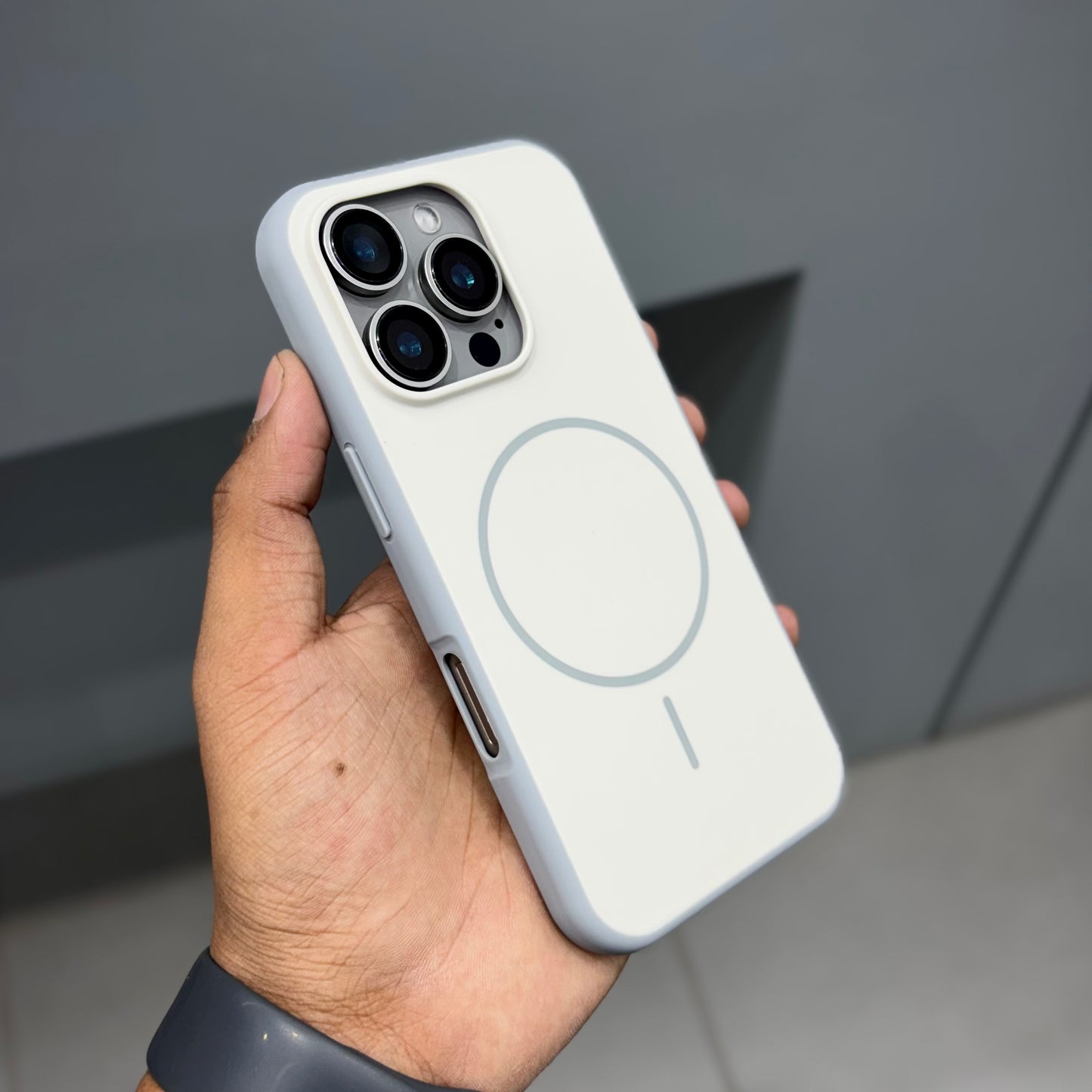 DIRON MAGSAFE CASE - LIGHT GREY ( No. 2376 )