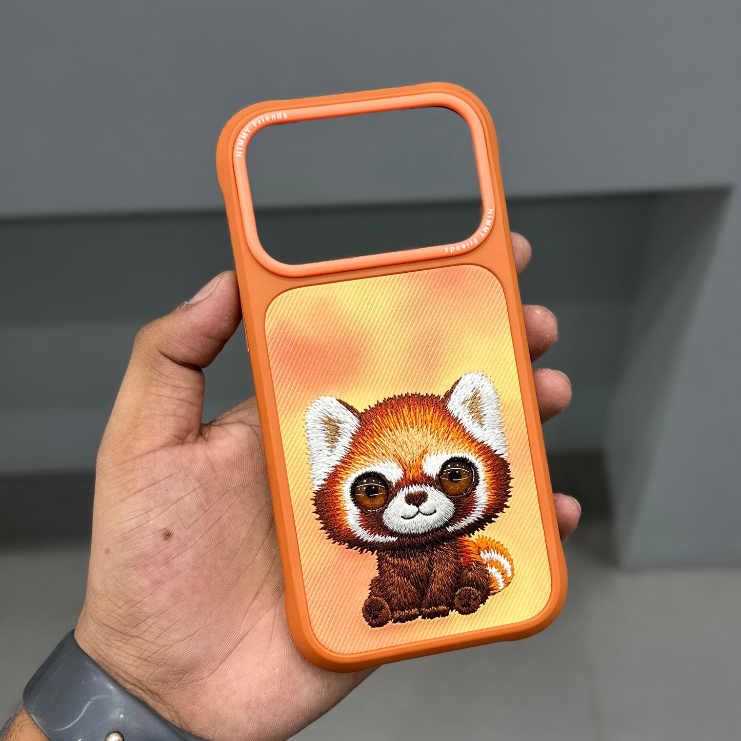 NIMMY RACCOON CASE - ORANGE ( No. 2835 )