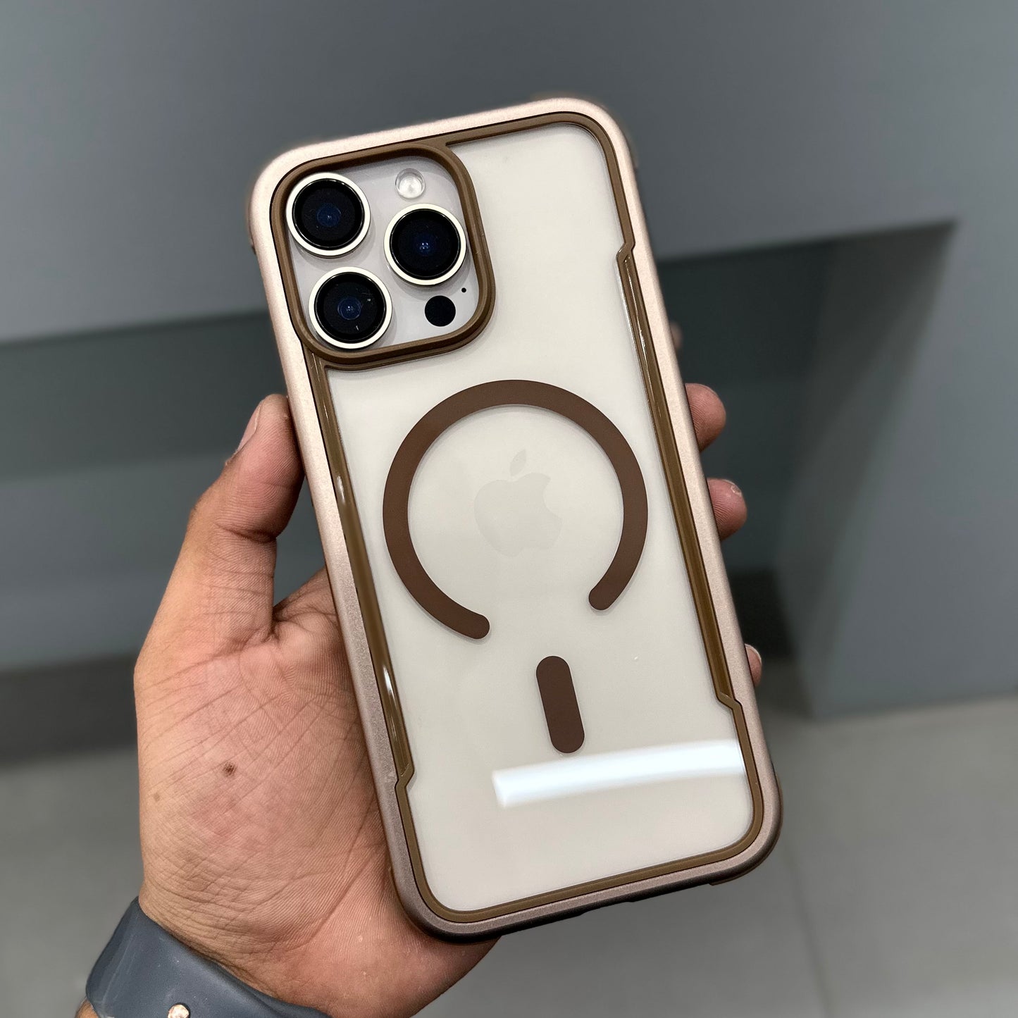 AURA METAL X CASE - DESERT BROWN ( No. 3553 )