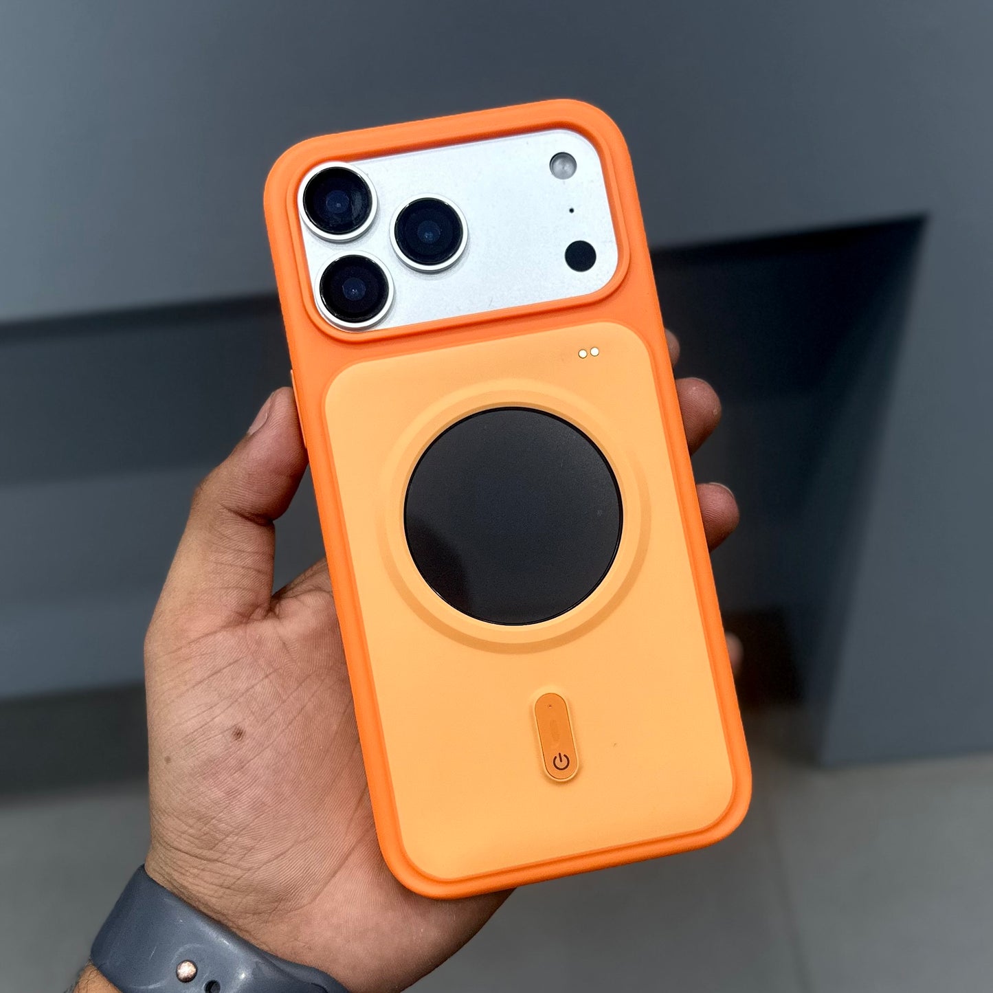 FERE FIT DISPLAY MAGSAFE CASE-ORANGE ( No. 3666 )