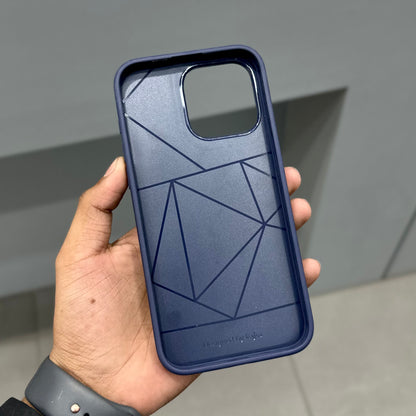 KAJSA LEATHER STAND CASE - BLUE ( No. 2632 )