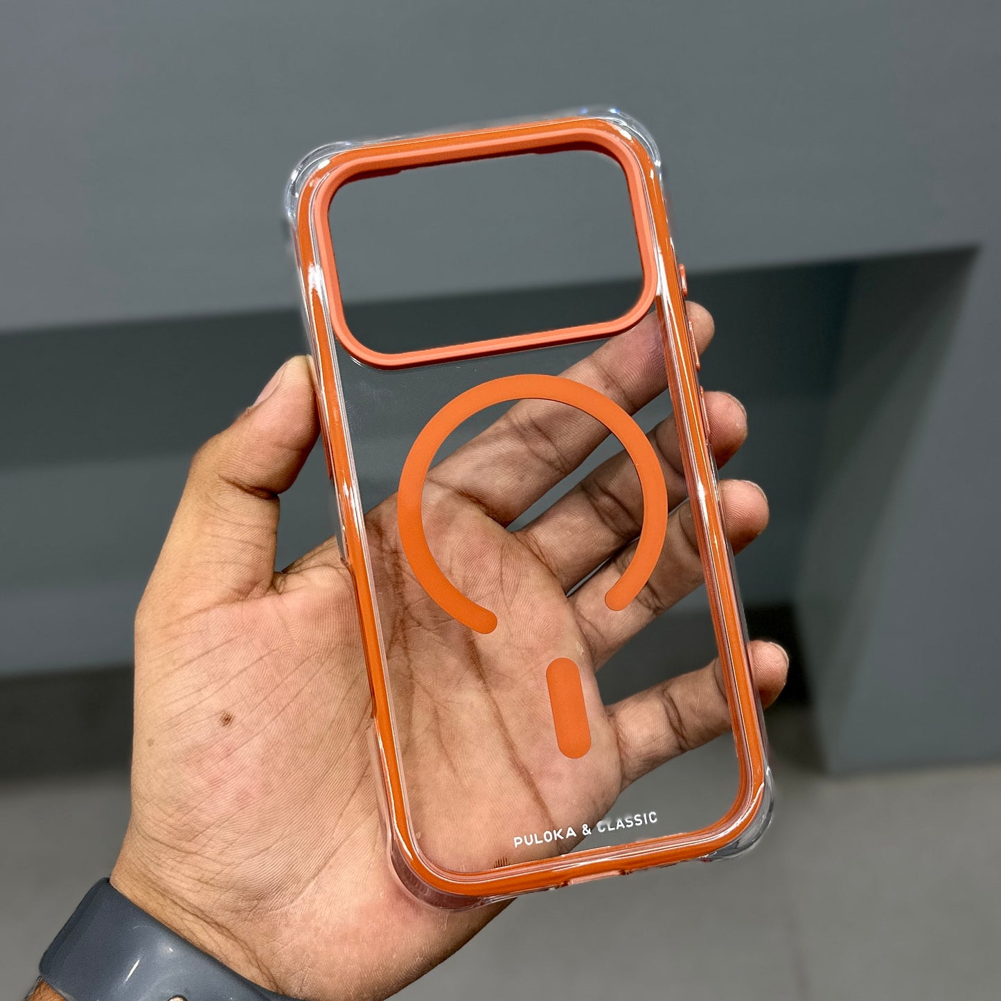 PULOKA AIRBAG CASE MAGSAFE - ORANGE ( No. 2761 )