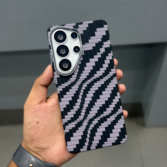 LUXO CARBON CASE SAMSUNG -ILLUSION BLACK ( No. 3169 )