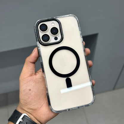 TRANZO BC 01 DETACHABLE HOOK MAGSAFE CASE - BLACK ( No. 2756 )