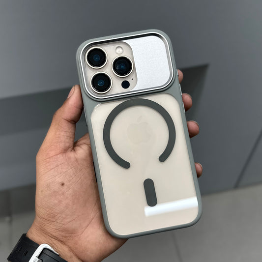 AURA METAL CAMO CASE MAGSAFE - GREY ( No. 2807 )