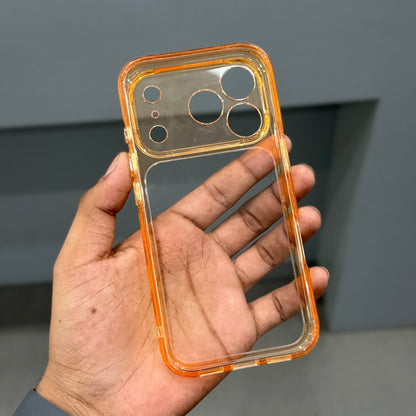 NYJOY CLEAR CASE TNT - ORANGE ( No. 2415 )