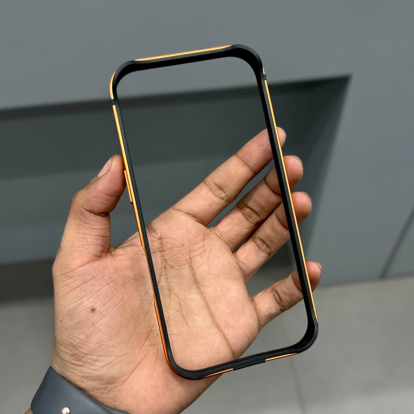 NY METAL BUMPER - ORANGE ( No. 3035 )