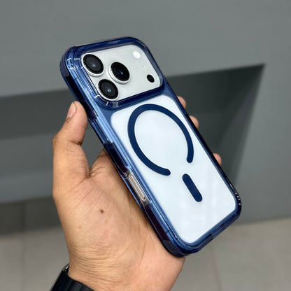 TRANZO TRIPLE LAYER MAGSAFE CASE-BLUE ( No. 2959)