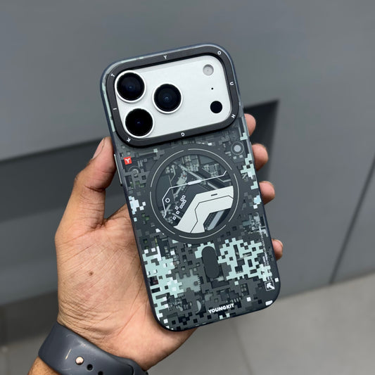 YOUNGKIT CEMO MAGSAFE CASE - GREY ( No. 2396 )