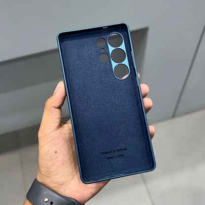 SAM VEGAN LEATHER CASE SAMSUNG - BLUE ( No. 2463 )