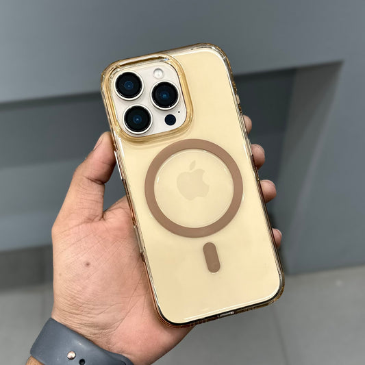 CMAQ ULTRA CLEAR CAPTURE CASE - BROWN ( No. 3073 )