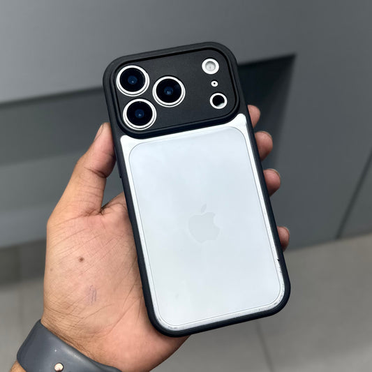 BLACK FRAME CRYSTAL WITH CAMERA GURAD CASE ( No. 2813 )