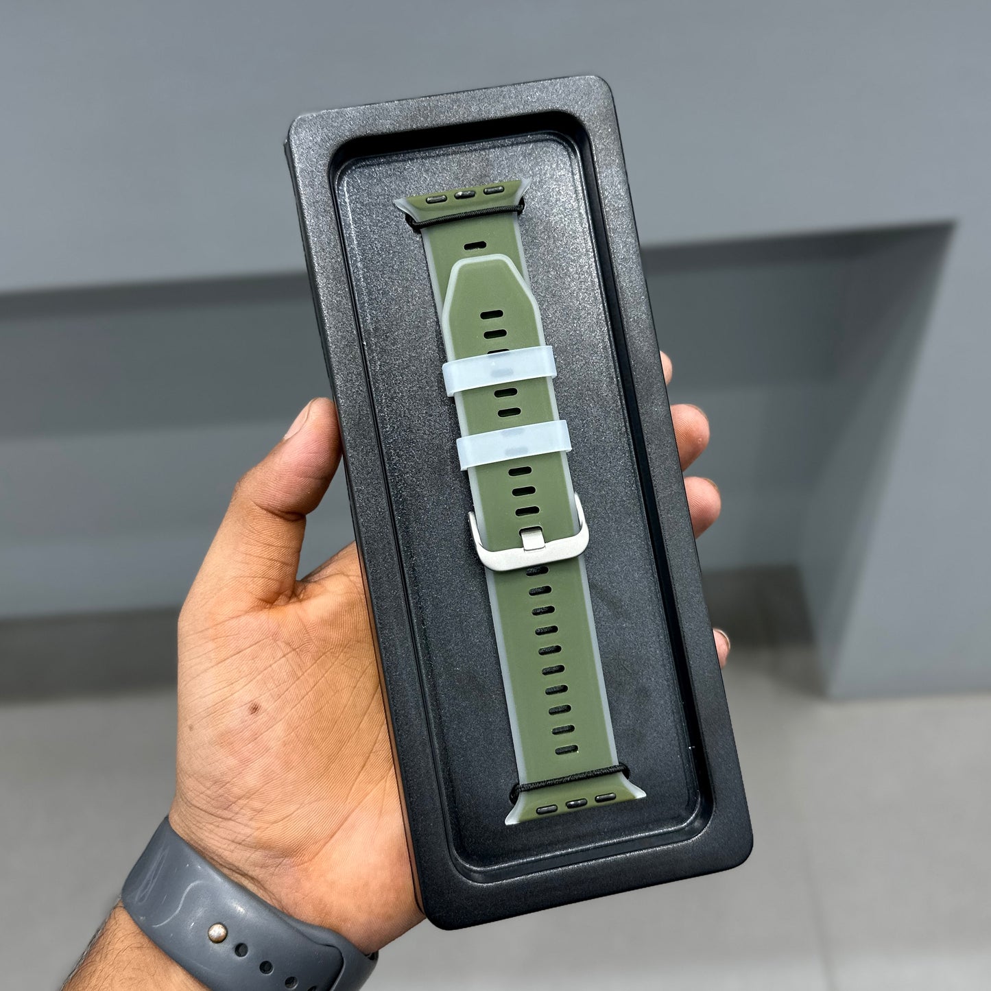 CASE SAVEN SHADOW FLEX - GREEN WHITE ( No. 3855 )