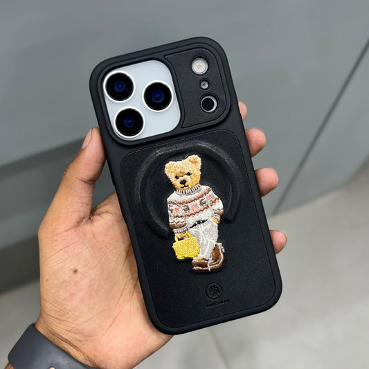 Zuks Bear Magsafe Case-Black ( No. 2151 )
