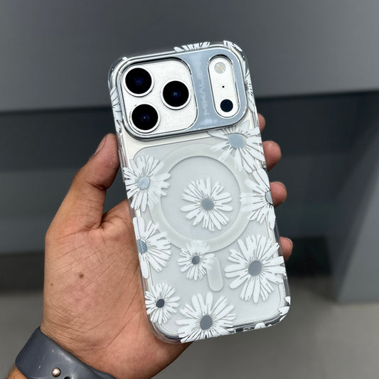 MIKALEN FLOWER MAGSAFE - SILVER ( No. 3064 )