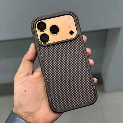 ICON REAL CARBON CASE - BROWN 2.0 ( No. 3575 )