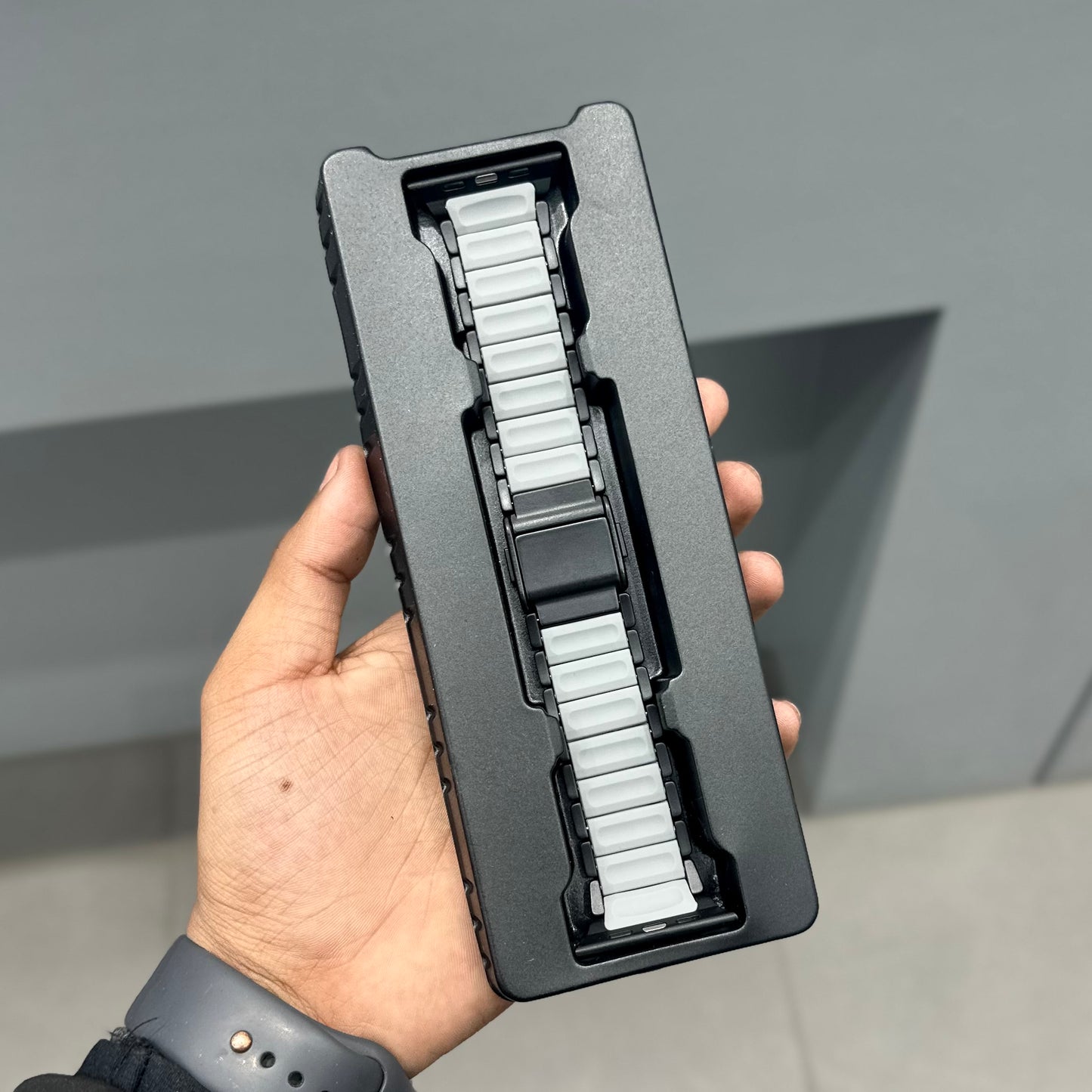 VORTEX METAL LINK STRAP - BLACK GREY ( No. 2947 )