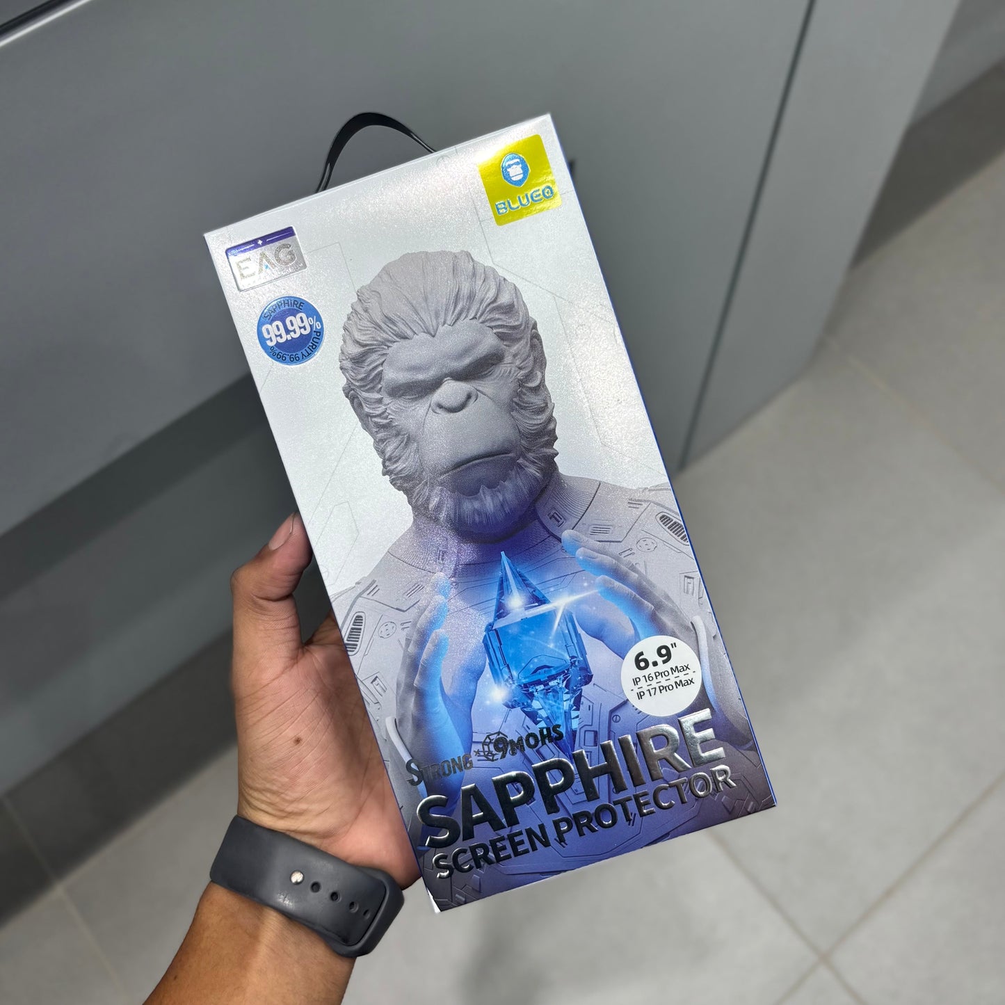 Blueo Sapphire Glass ( No. 1158 )