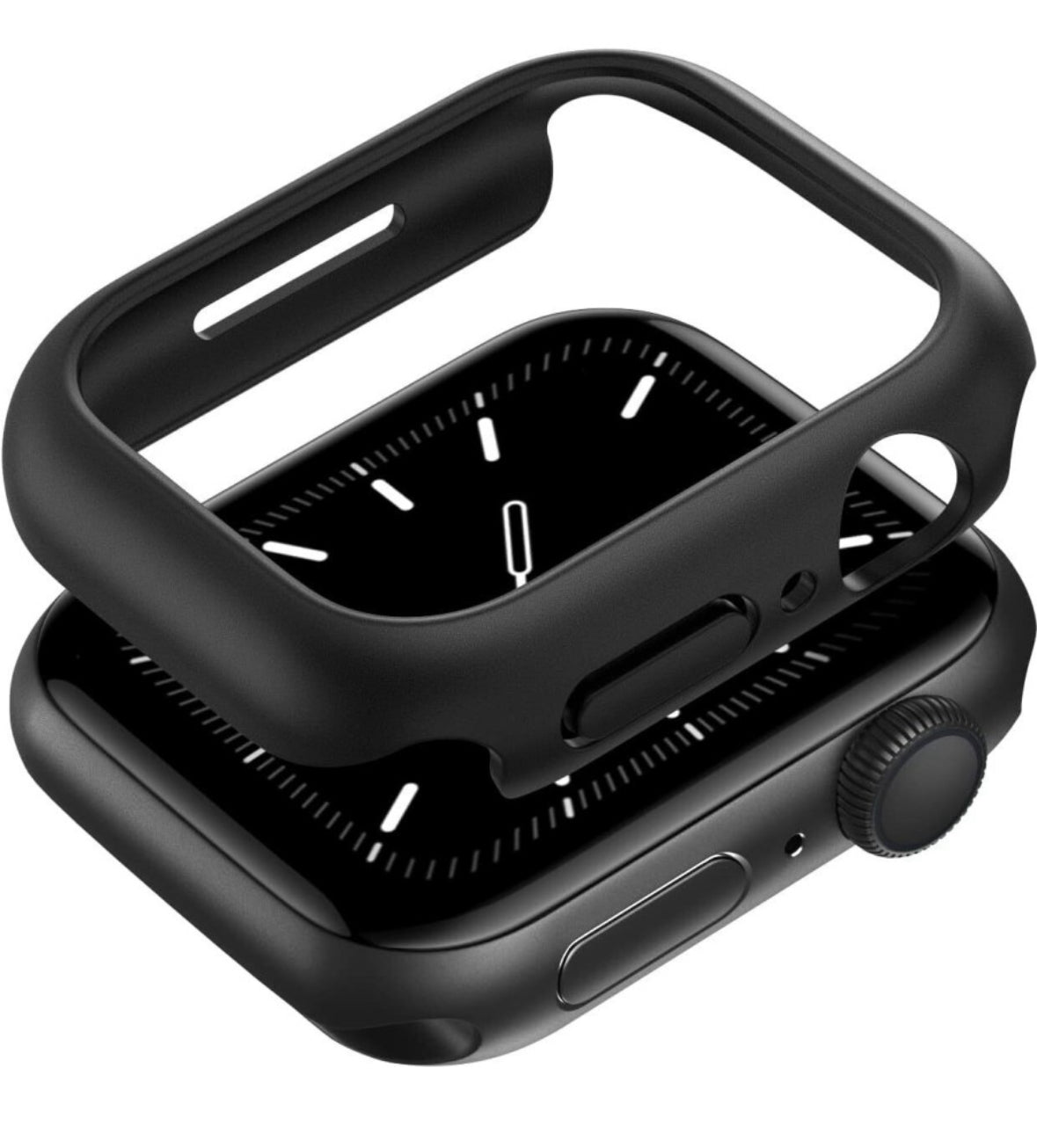 iWatch Bumper Case Without Glass- Black ( No. 1356 )